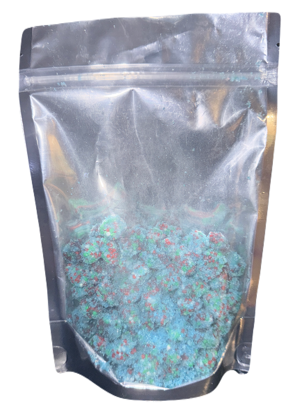 Sour Blue Raspberry Christmas Gummy Clusters - Limited Edition