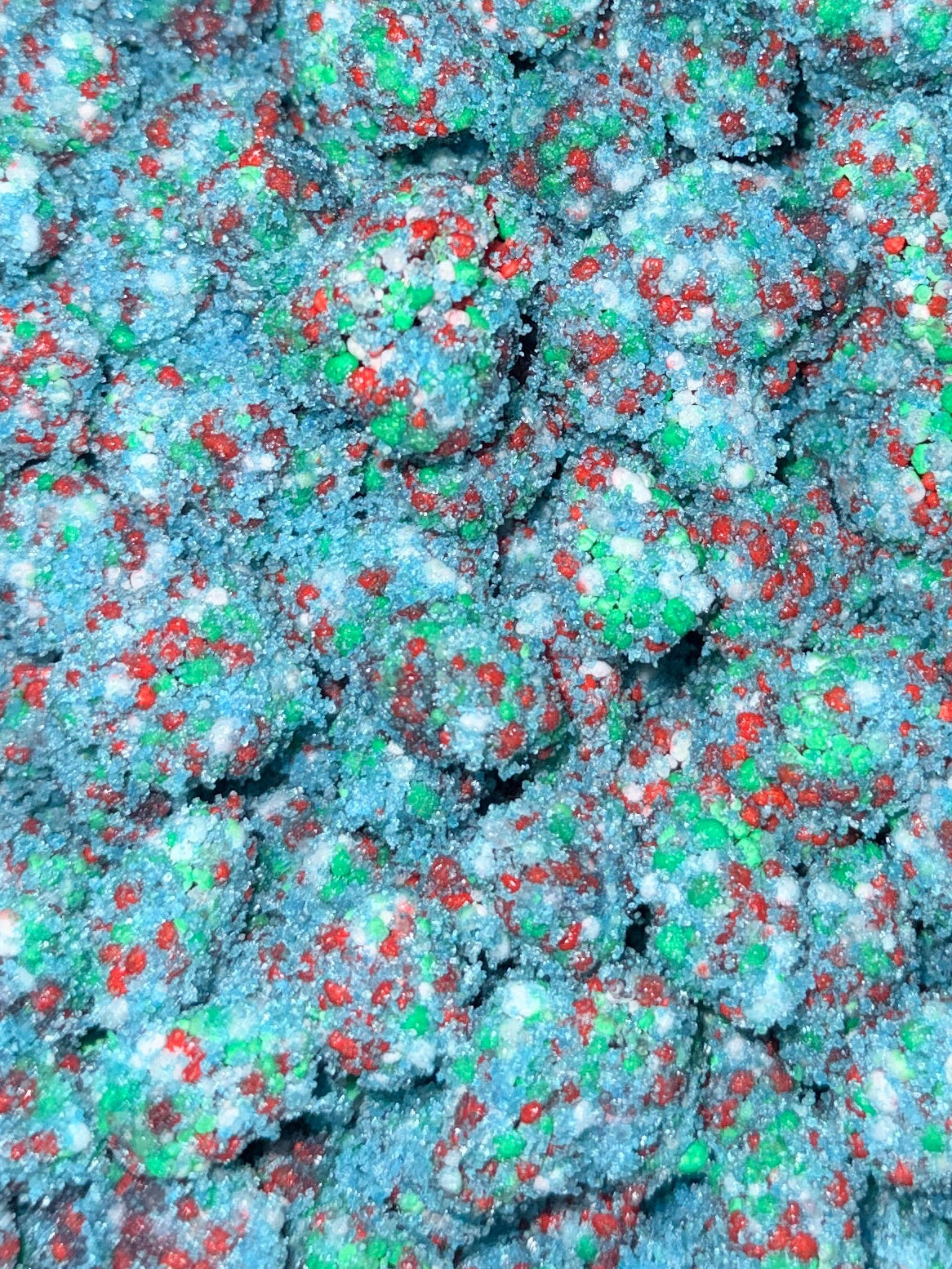 Sour Blue Raspberry Christmas Gummy Clusters - Limited Edition