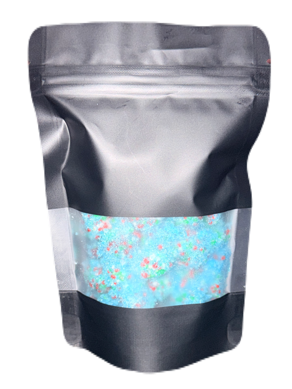 Sour Blue Raspberry Christmas Gummy Clusters - Limited Edition