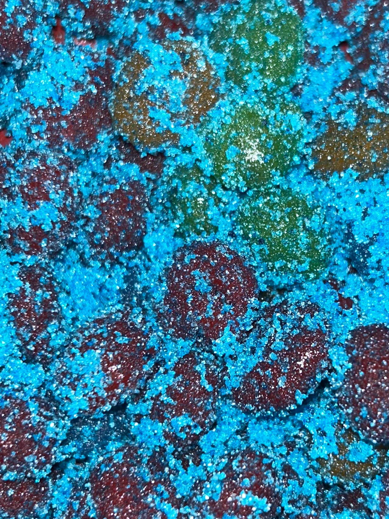 Sour Blue Raspberry Gushers Candy